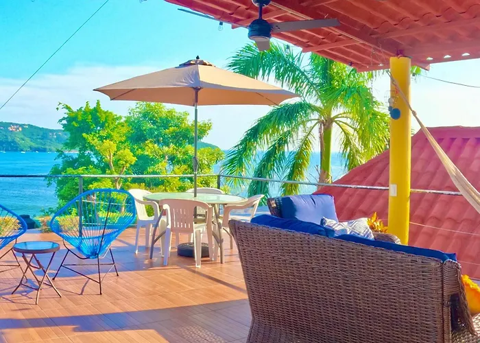 Sunset On Playa La Madera: 360 Degree Views! Apartamento Zihuatanejo